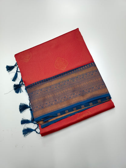 FANCY RAW SILK SAREE