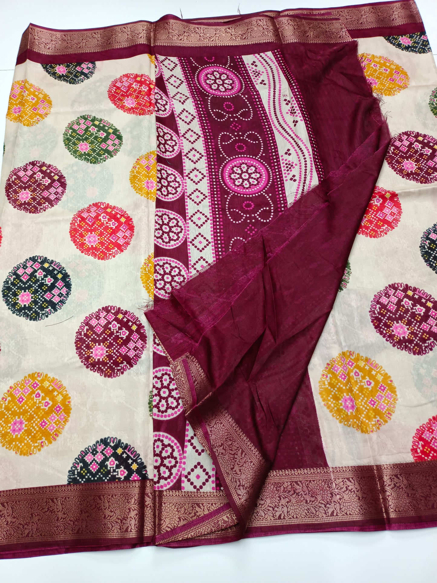 FANCY DOLA SILK SAREE