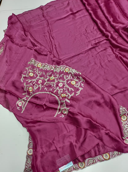 FANCY WORK SAREE