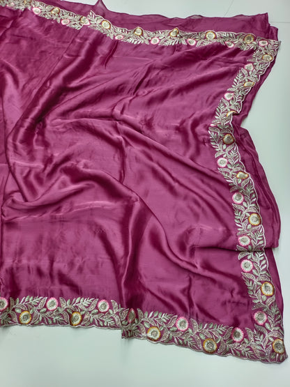 FANCY WORK SAREE
