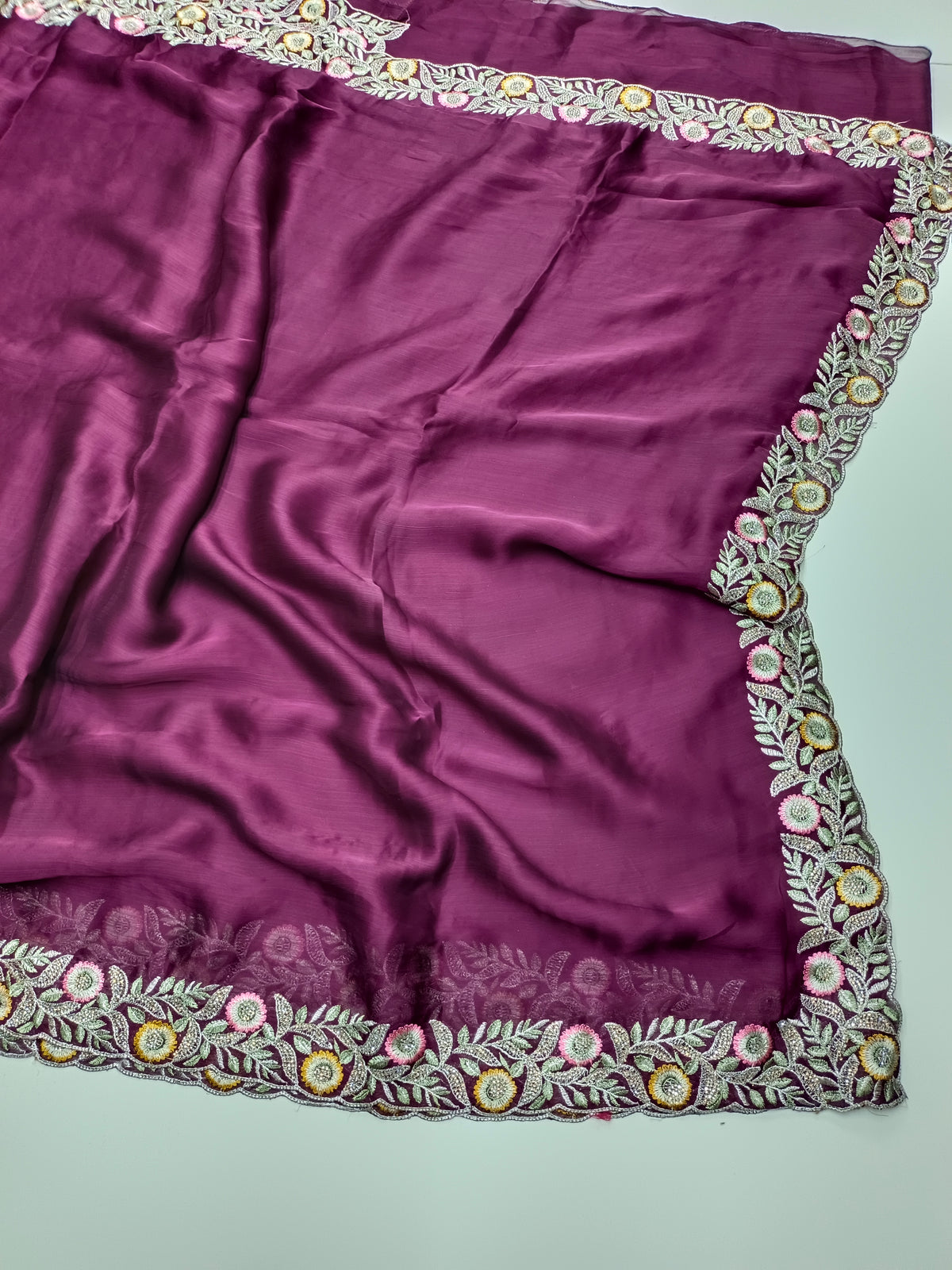 FANCY WORK SAREE