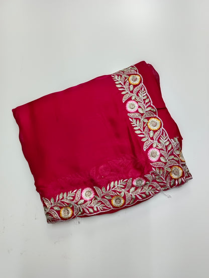 FANCY WORK SAREE