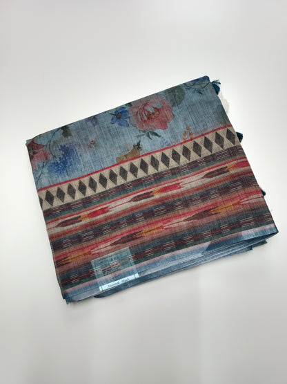 FANCY LENIN SAREE