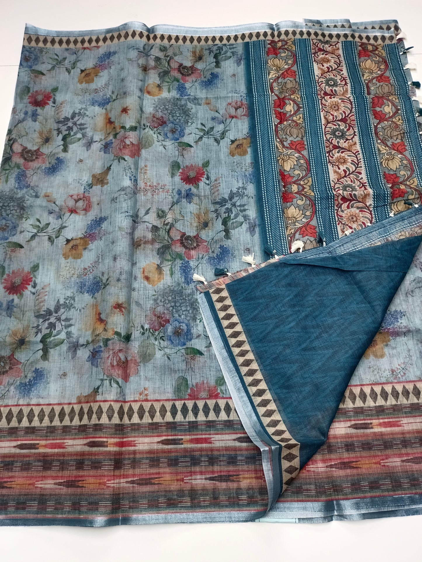 FANCY LENIN SAREE