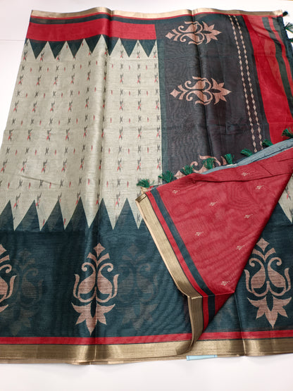 FANCY LENIN SAREE