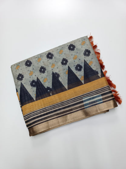 FANCY LENIN SAREE