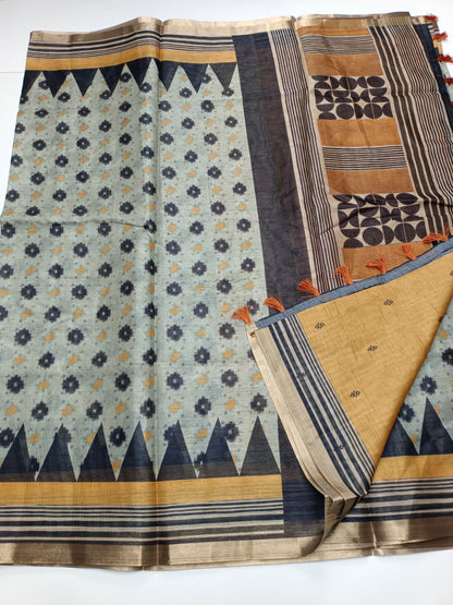 FANCY LENIN SAREE