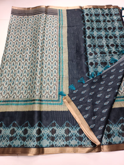 FANCY LENIN SAREE