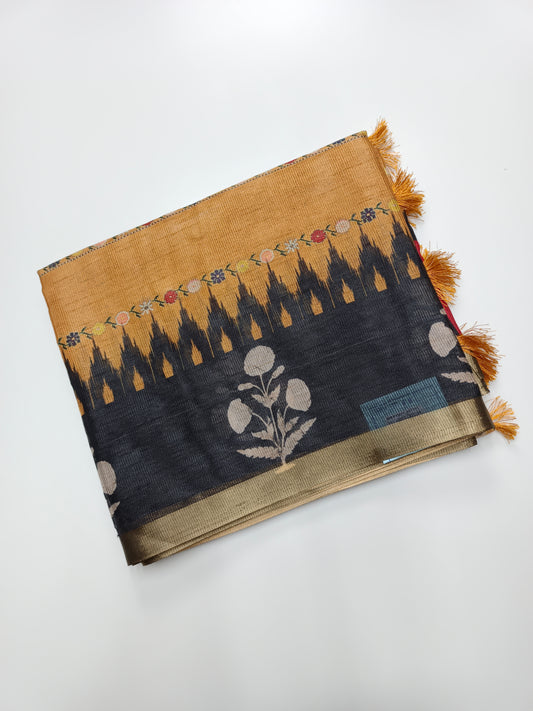 FANCY LENIN SAREE