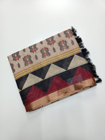 FANCY LENIN SAREE