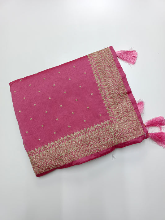 FANCY WORK SAREE