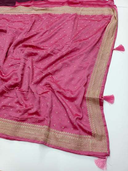 FANCY WORK SAREE