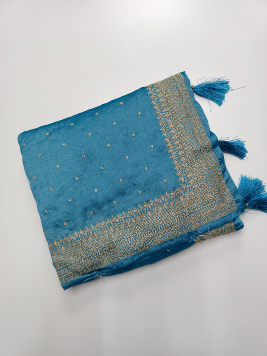 FANCY WORK SAREE