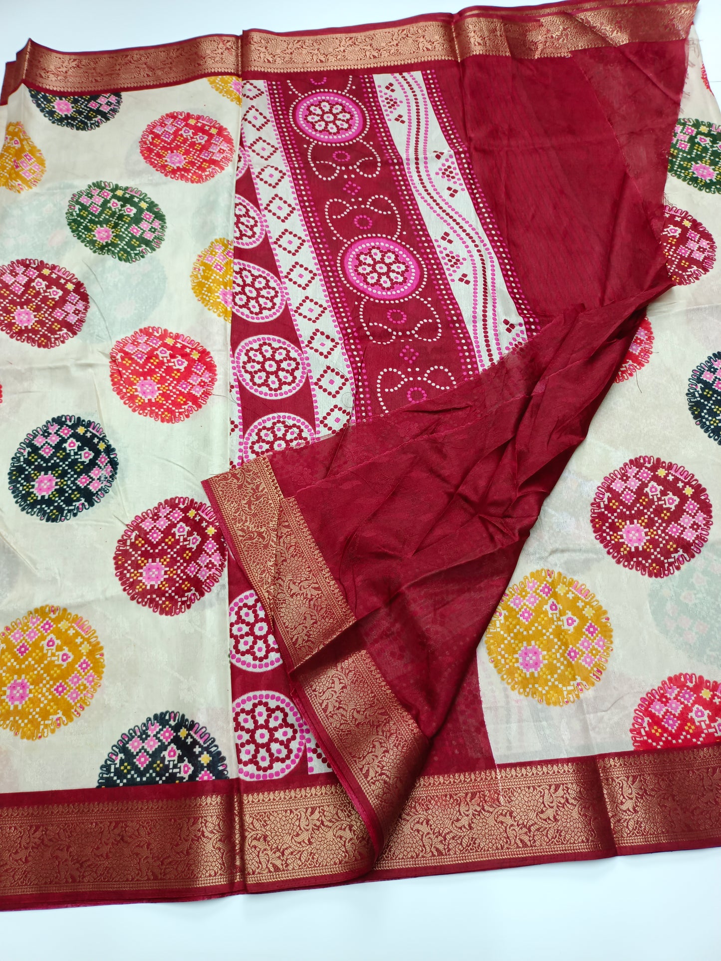 FANCY DOLA SILK SAREE