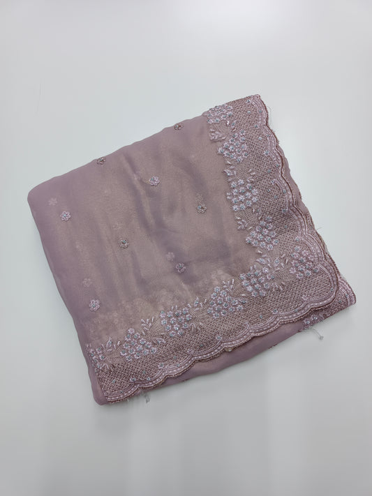 FANCY WORK SAREE