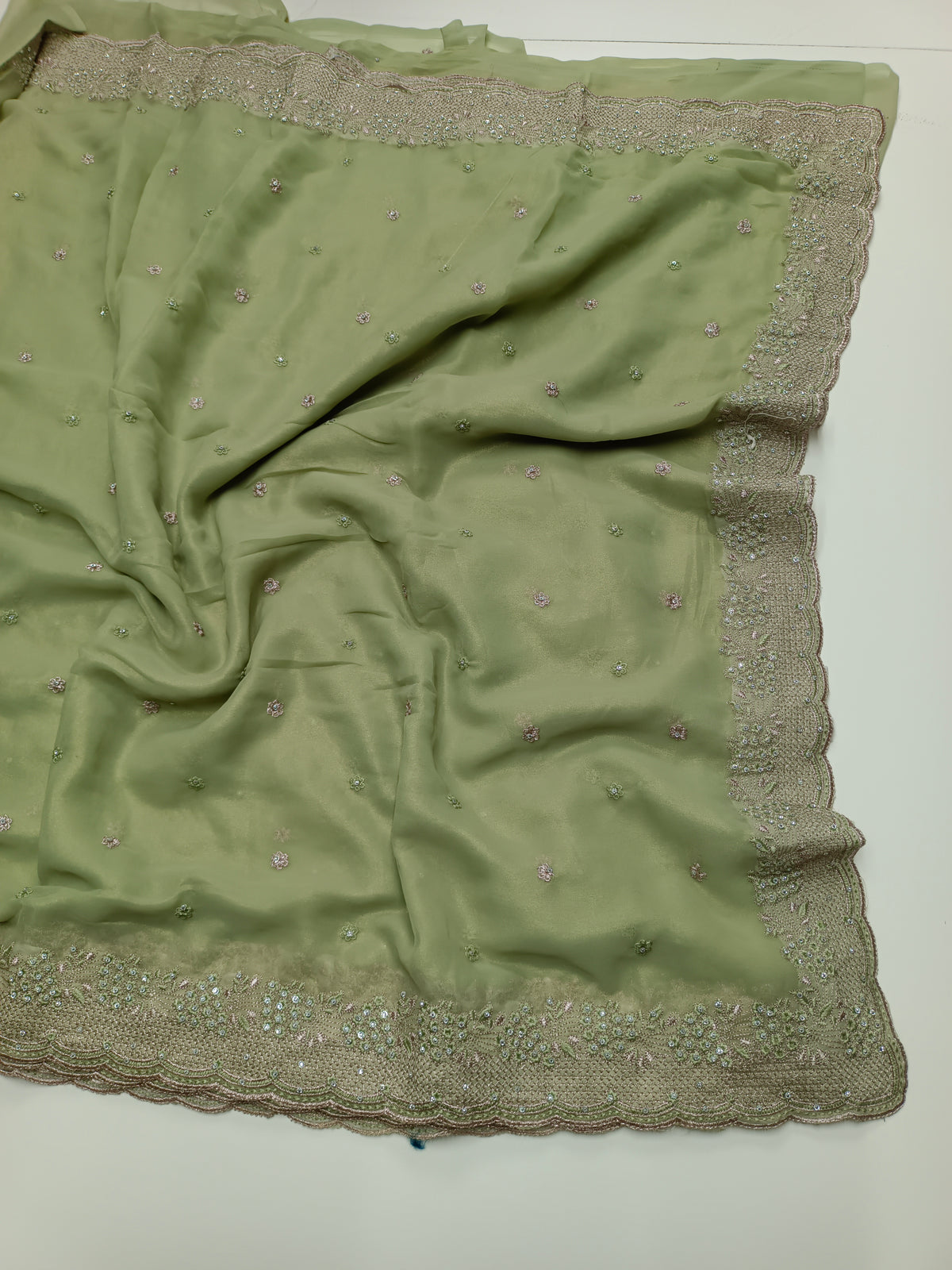 FANCY WORK SAREE