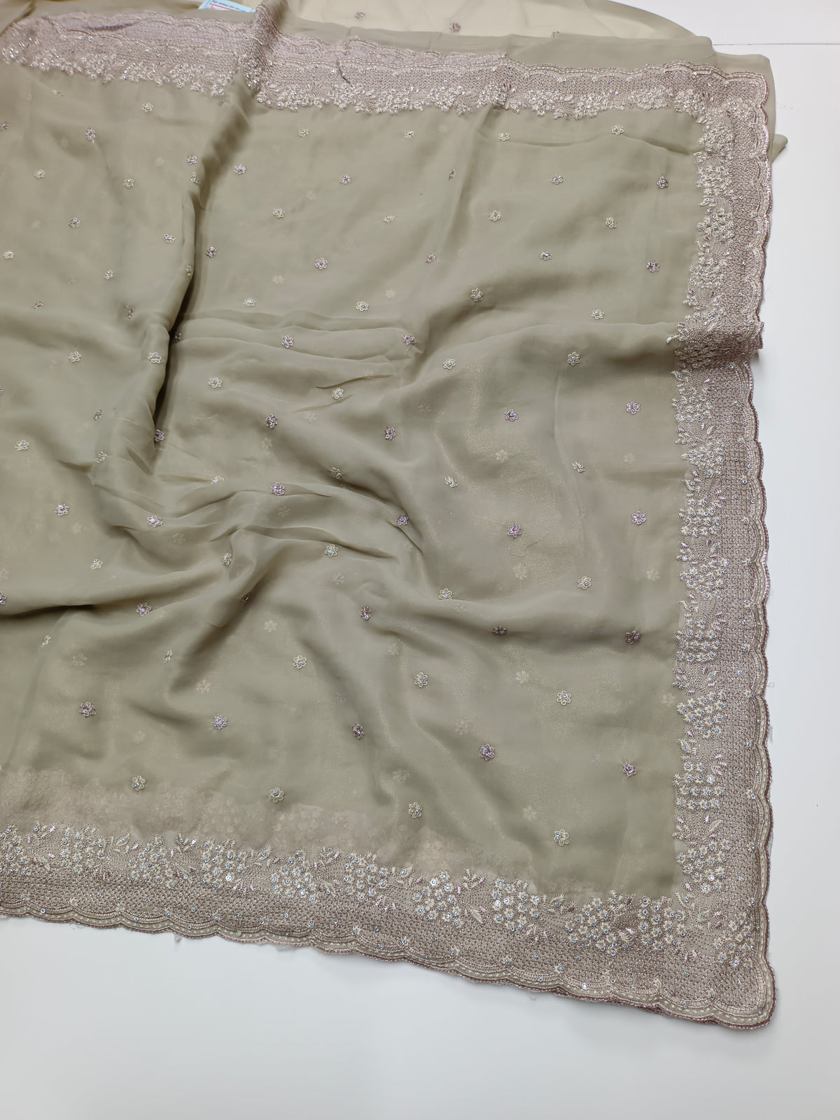 FANCY WORK SAREE