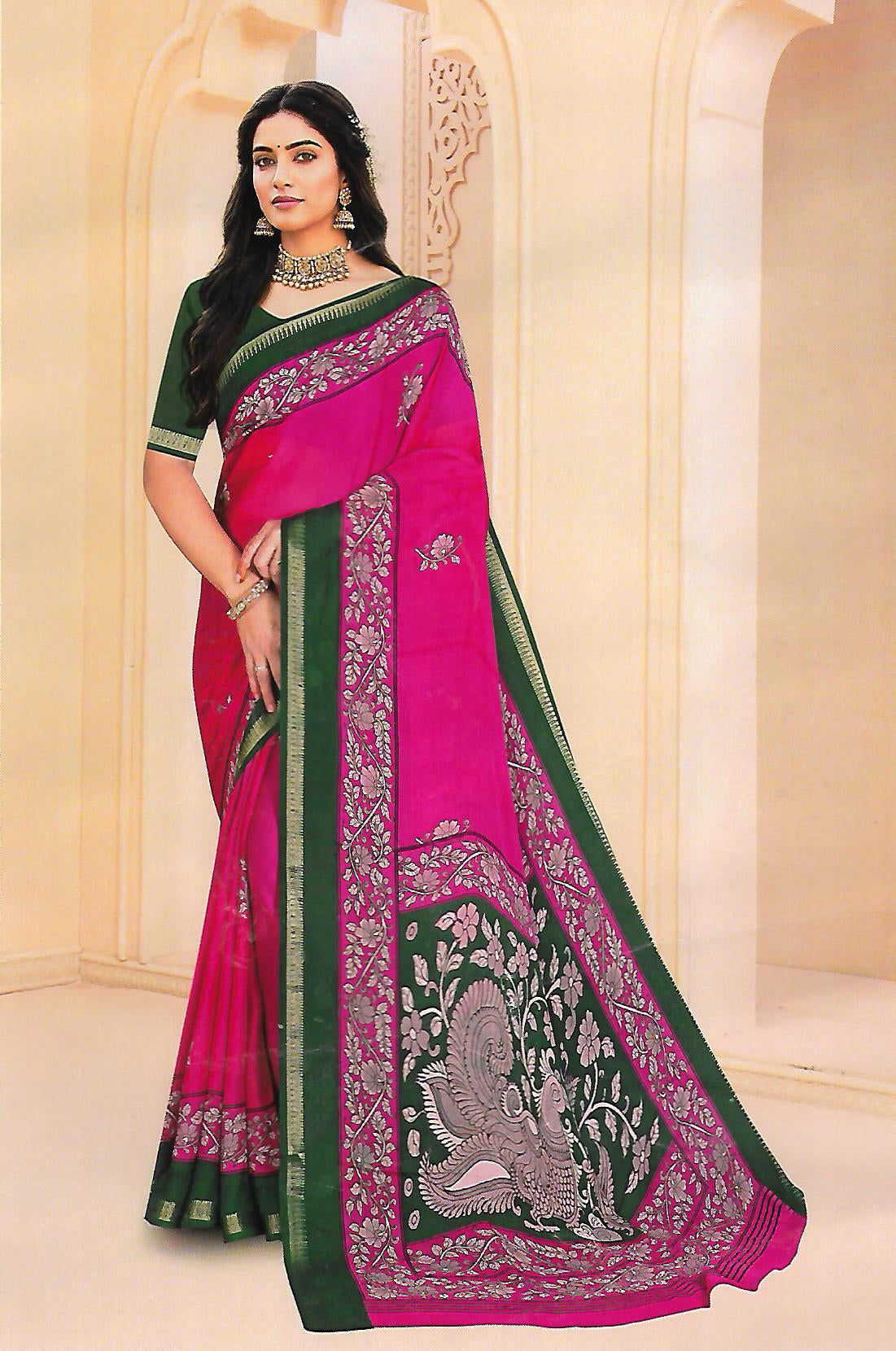 FANCY SYNTHETIC SAREE