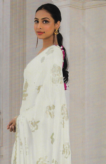 FANCY WORK SAREE