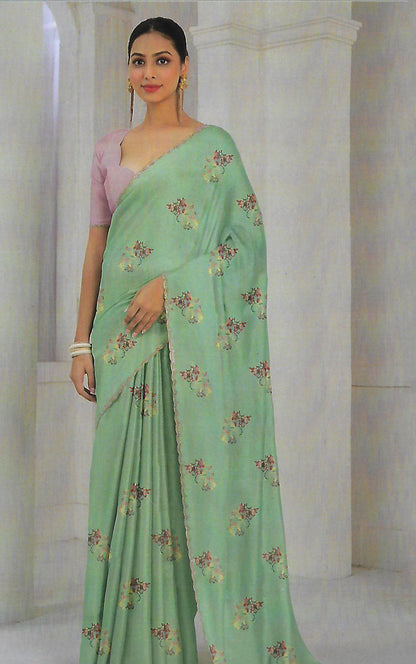 FANCY WORK SAREE
