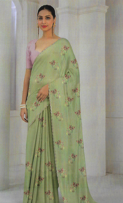 FANCY WORK SAREE