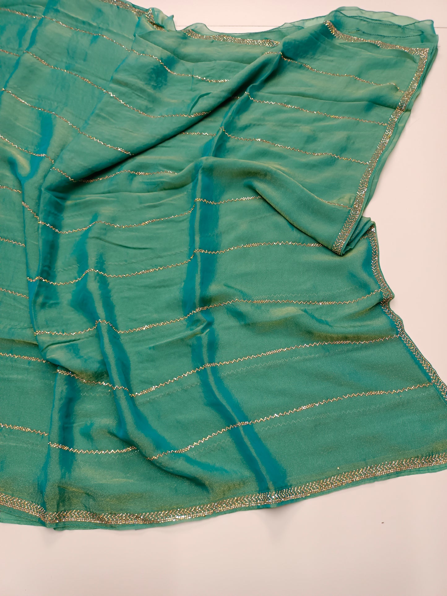FANCY ORGANZA WORK SAREE