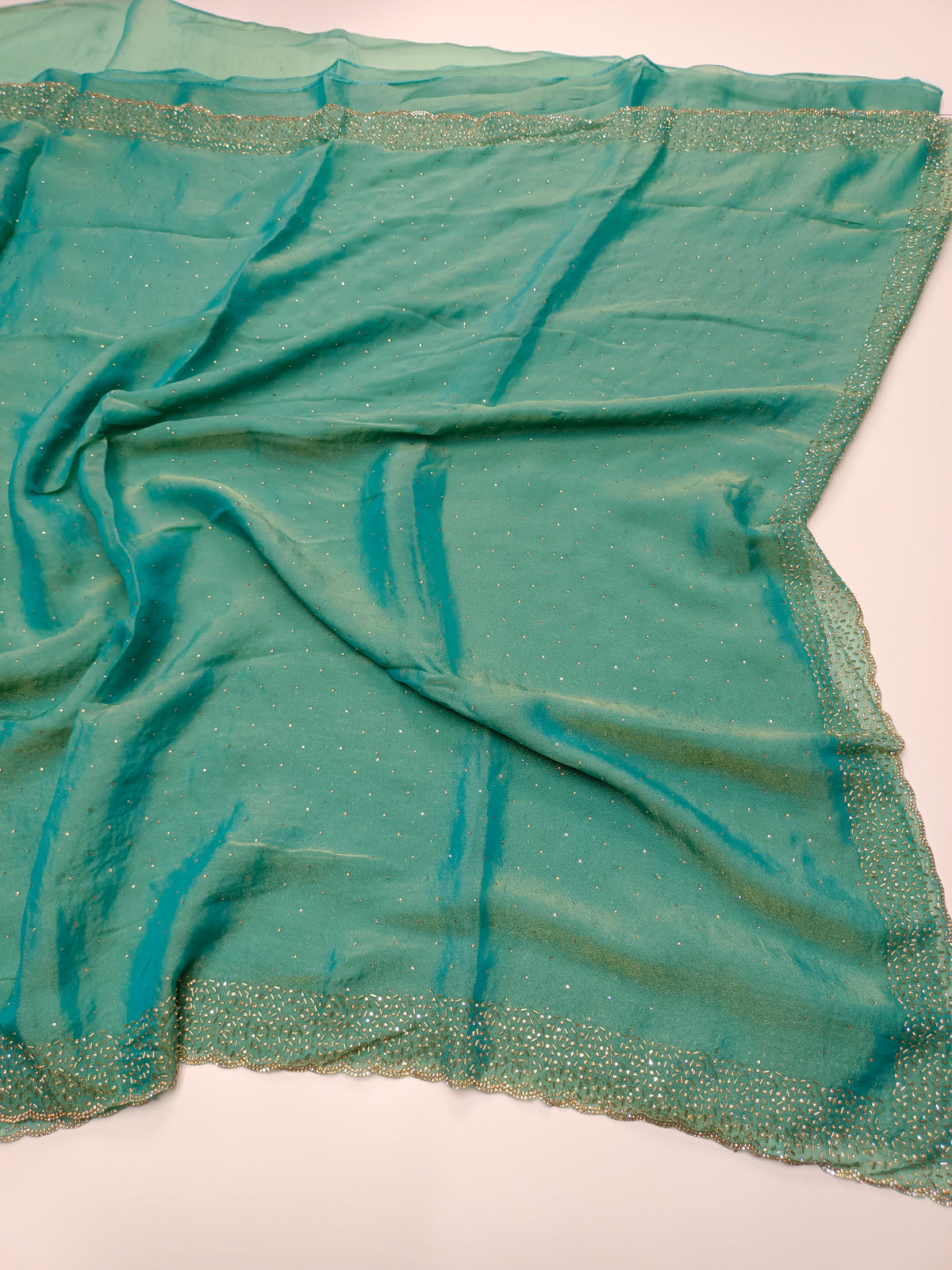 FANCY ORGANZA WORK SAREE