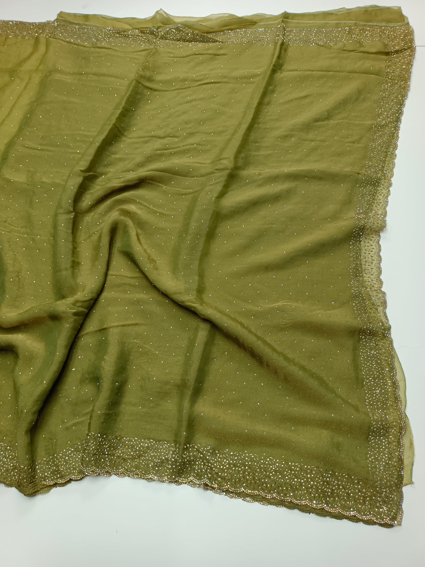 FANCY ORGANZA WORK SAREE