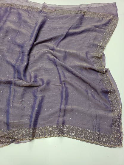 FANCY ORGANZA WORK SAREE