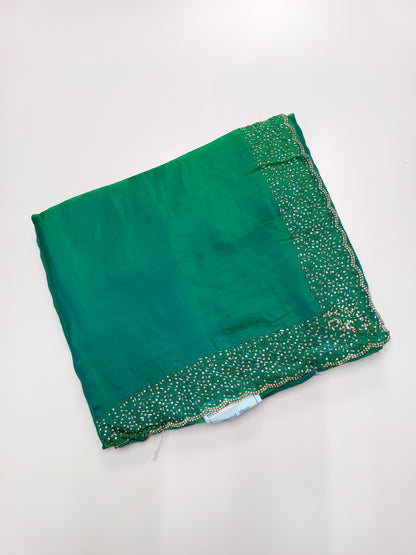 FANCY ORGANZA WORK SAREE
