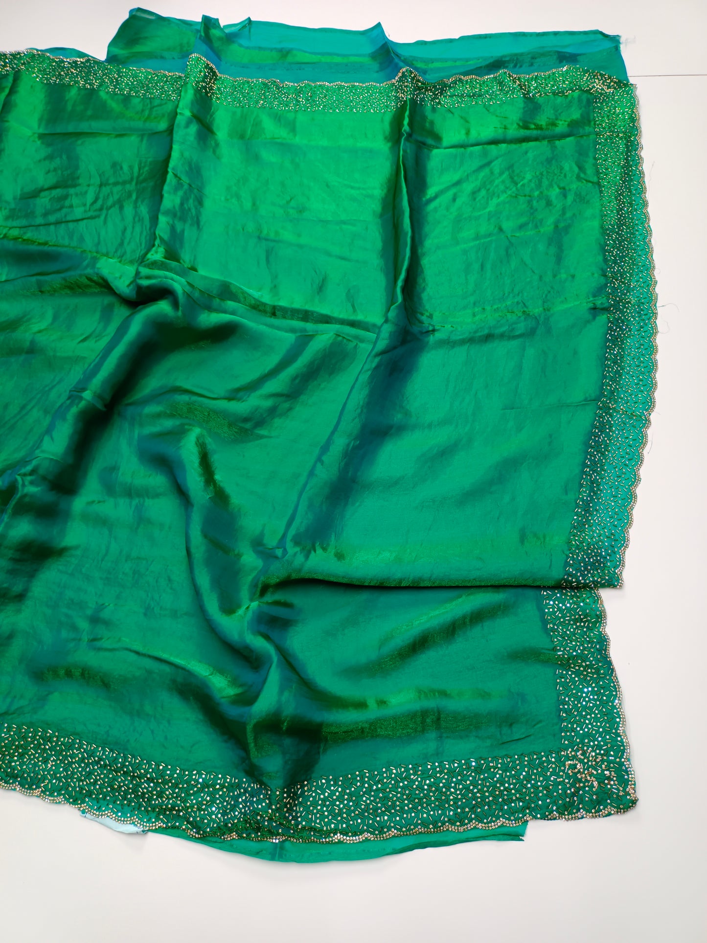 FANCY ORGANZA WORK SAREE