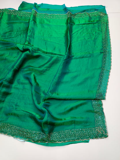 FANCY ORGANZA WORK SAREE