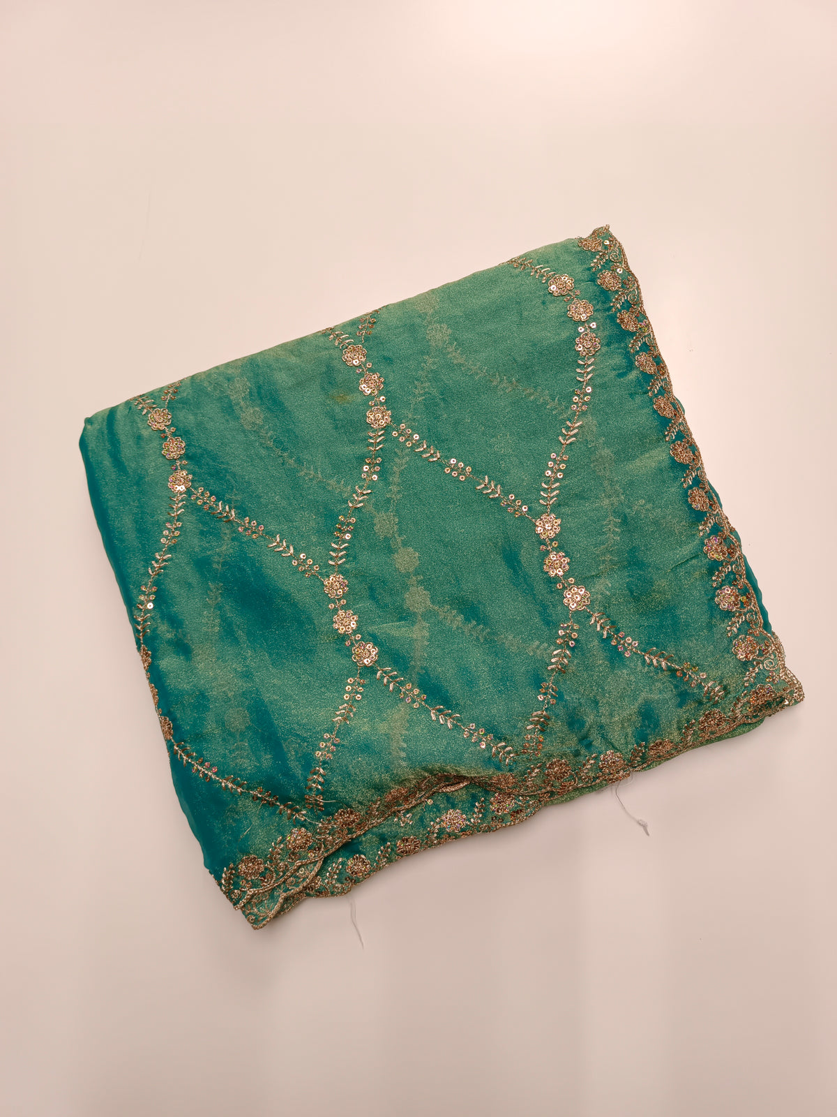 FANCY ORGANZA WORK SAREE