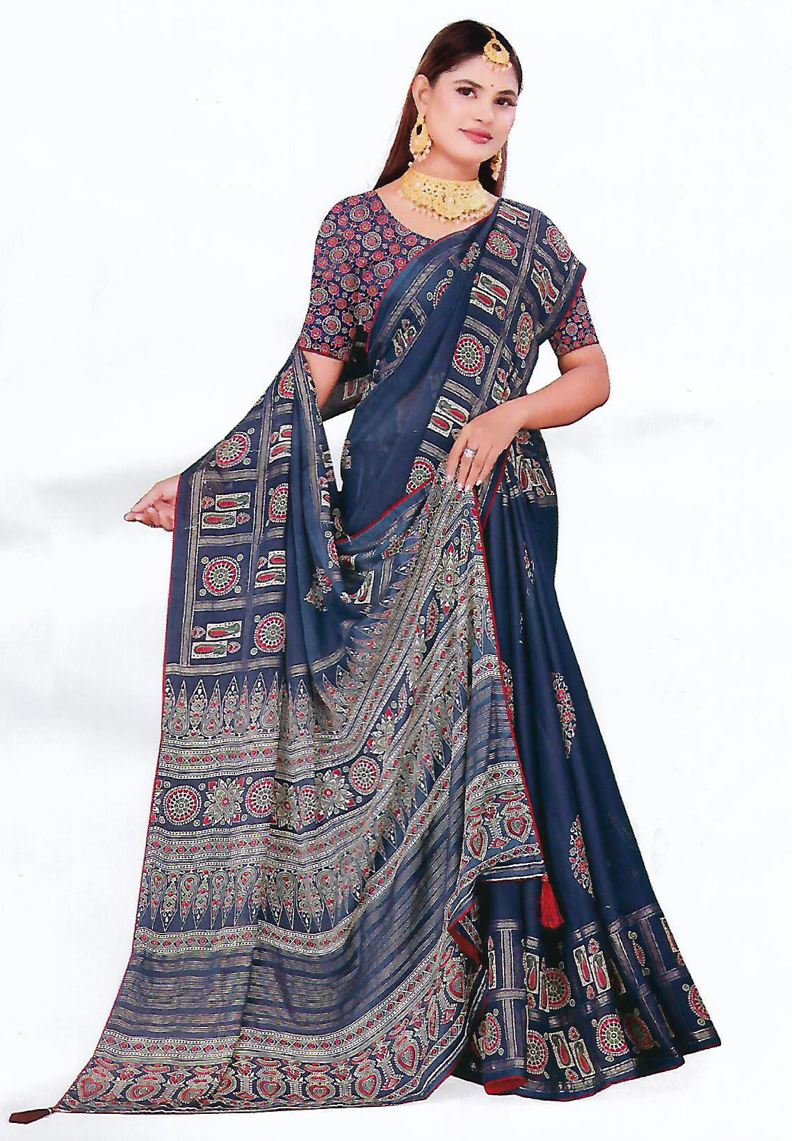 FANCY SYNTHETIC SAREE