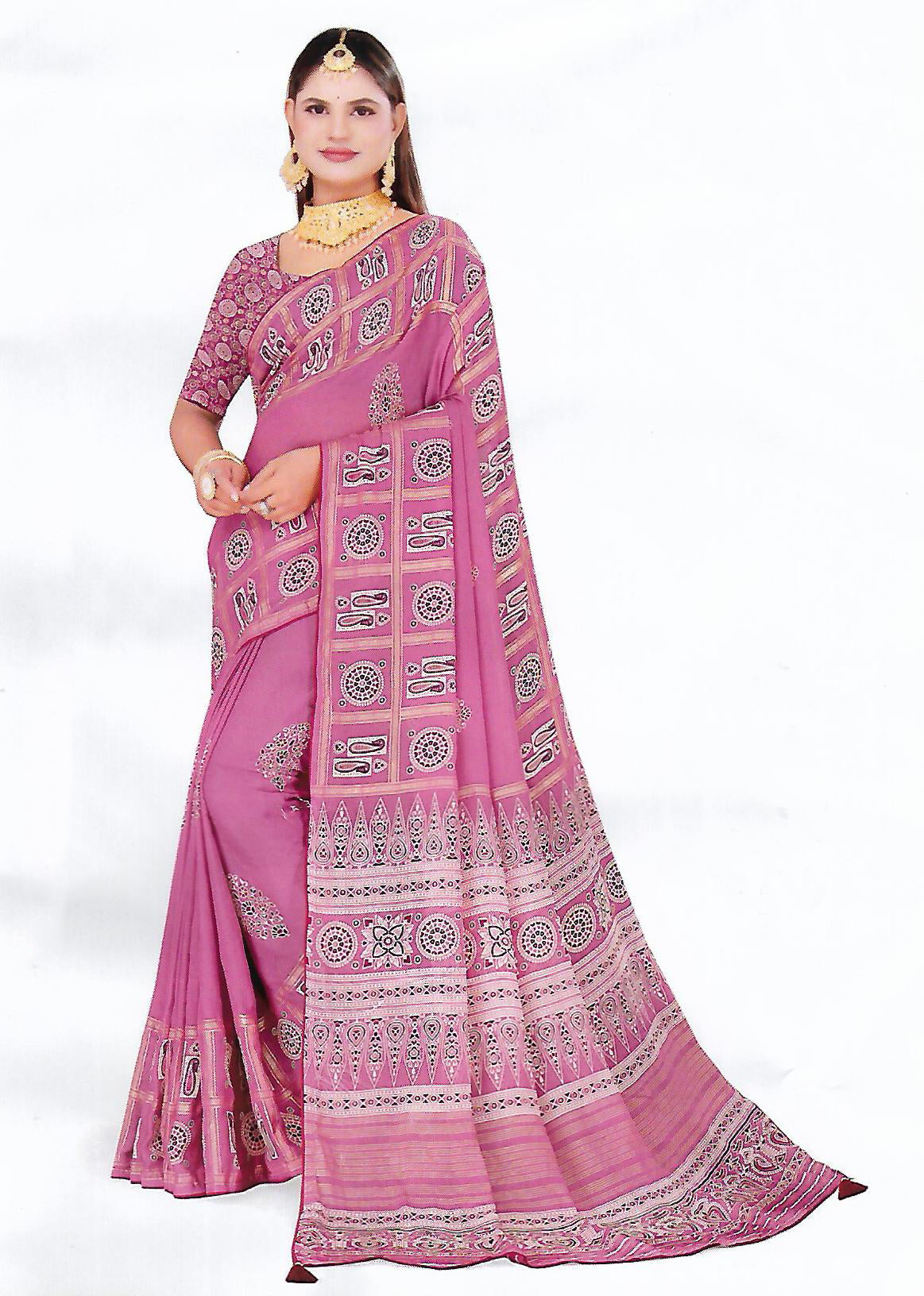 FANCY SYNTHETIC SAREE