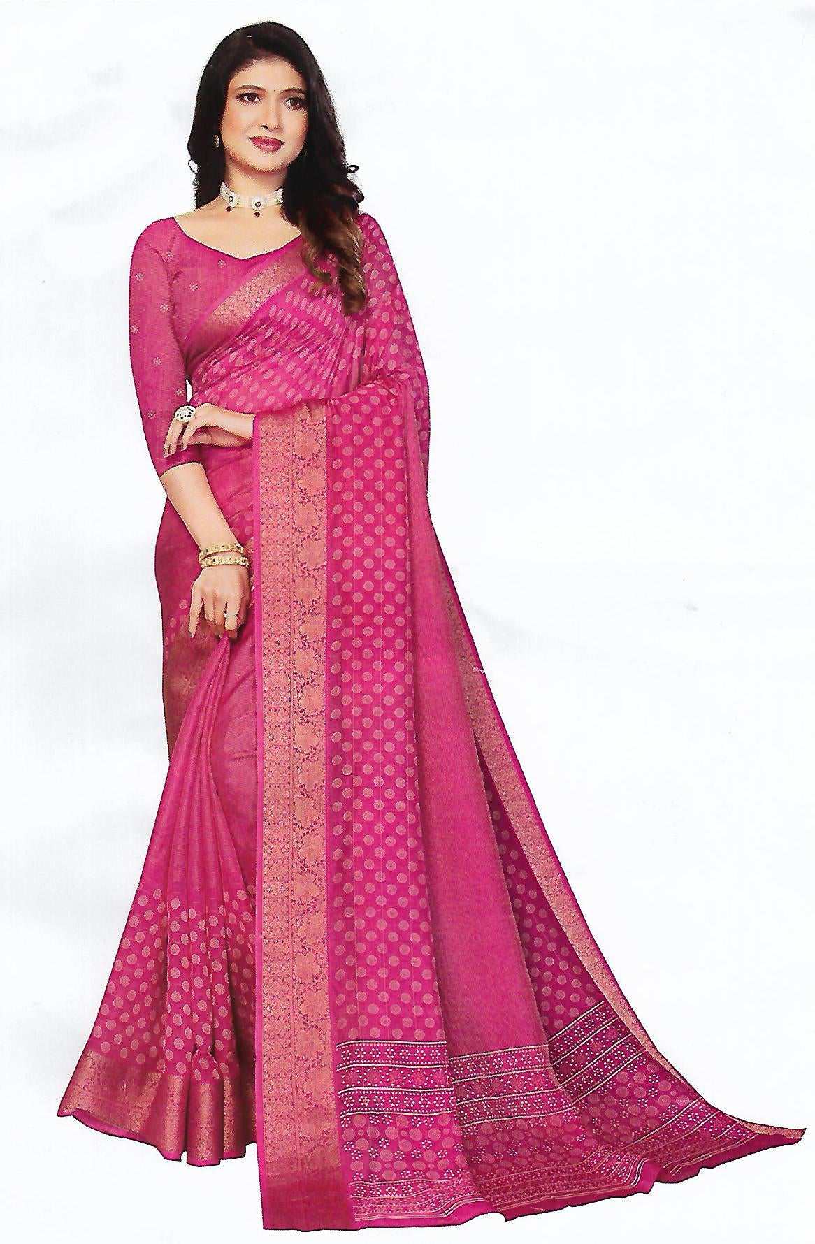FANCY SYNTHETIC SAREE