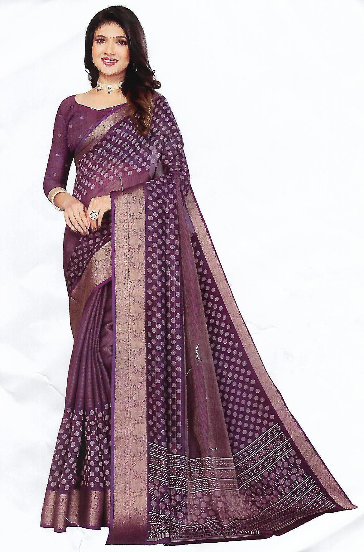 FANCY SYNTHETIC SAREE