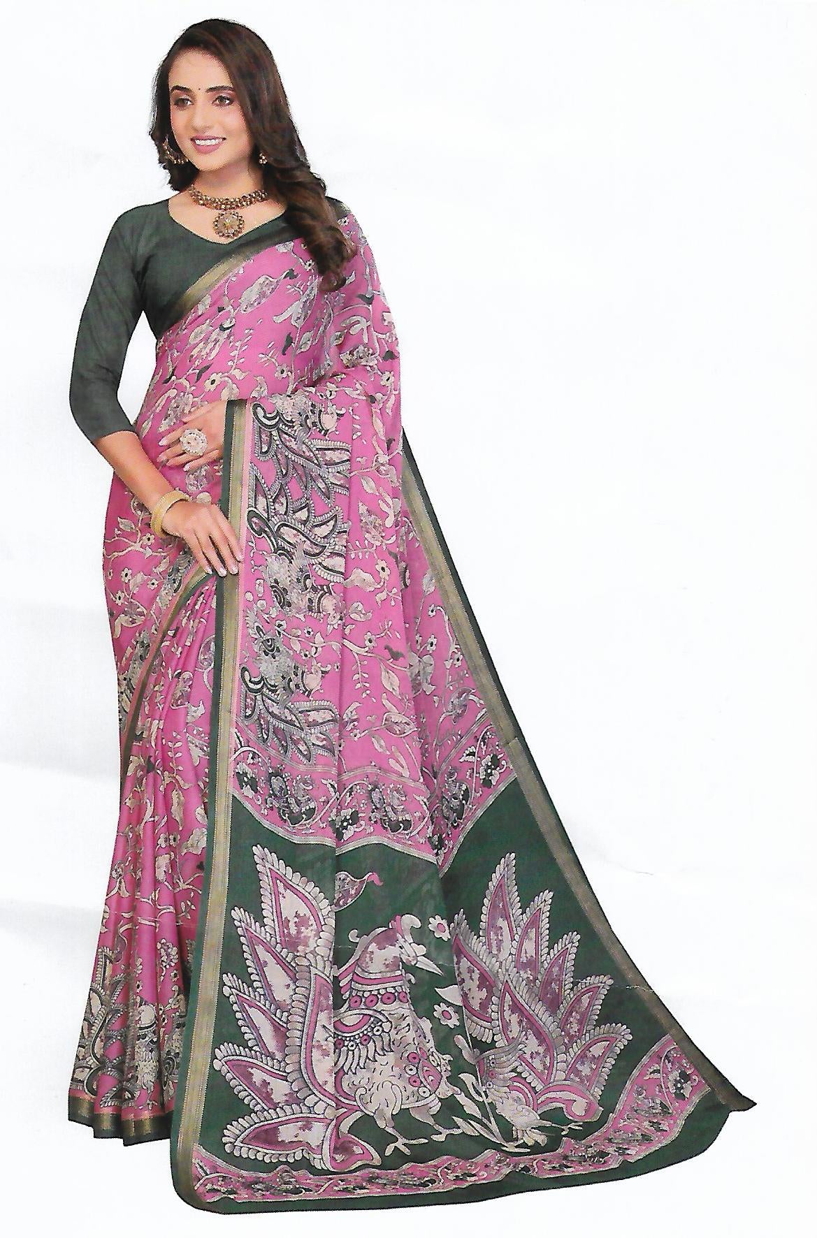 FANCY SYNTHETIC SAREE