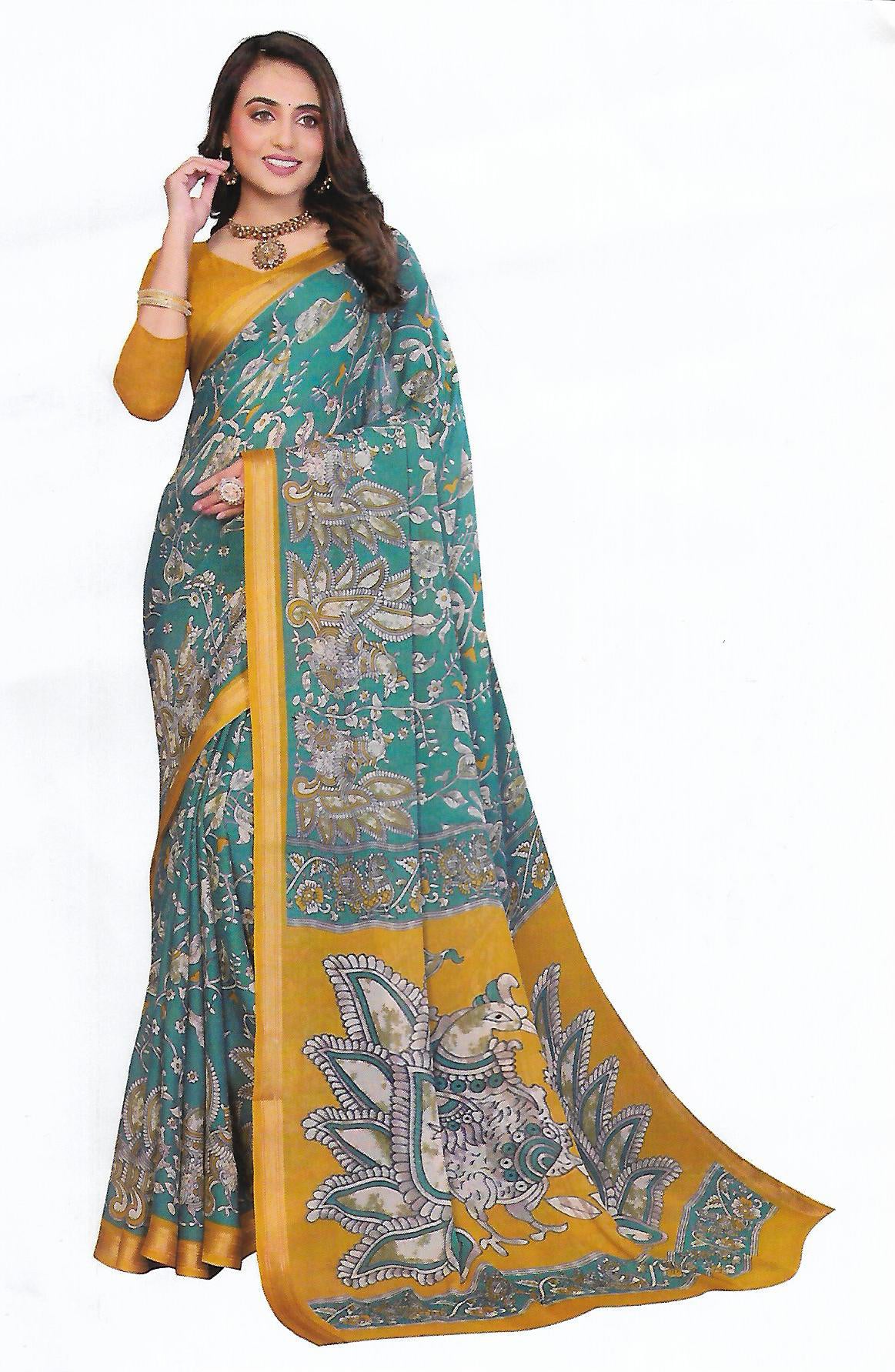 FANCY SYNTHETIC SAREE