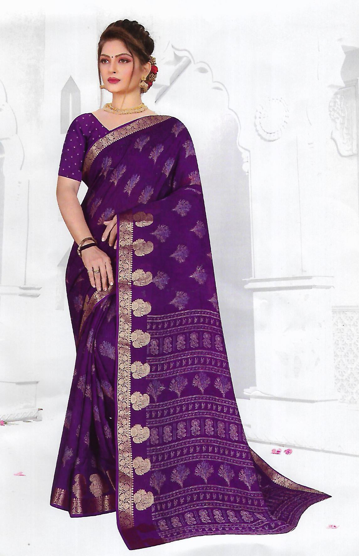 FANCY SYNTHETIC SAREE