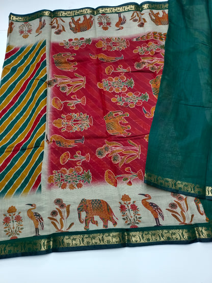 FANCY SYNTHETIC SAREE