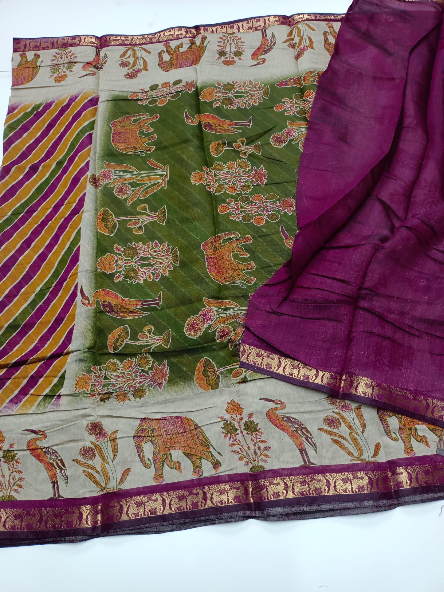 FANCY SYNTHETIC SAREE