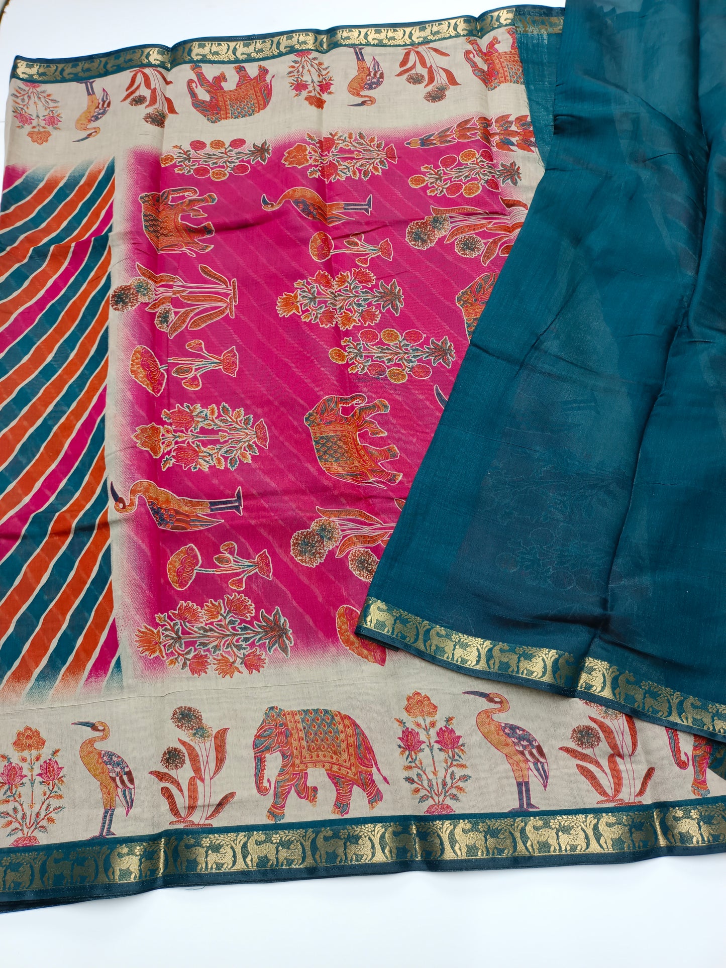 FANCY SYNTHETIC SAREE