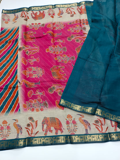 FANCY SYNTHETIC SAREE