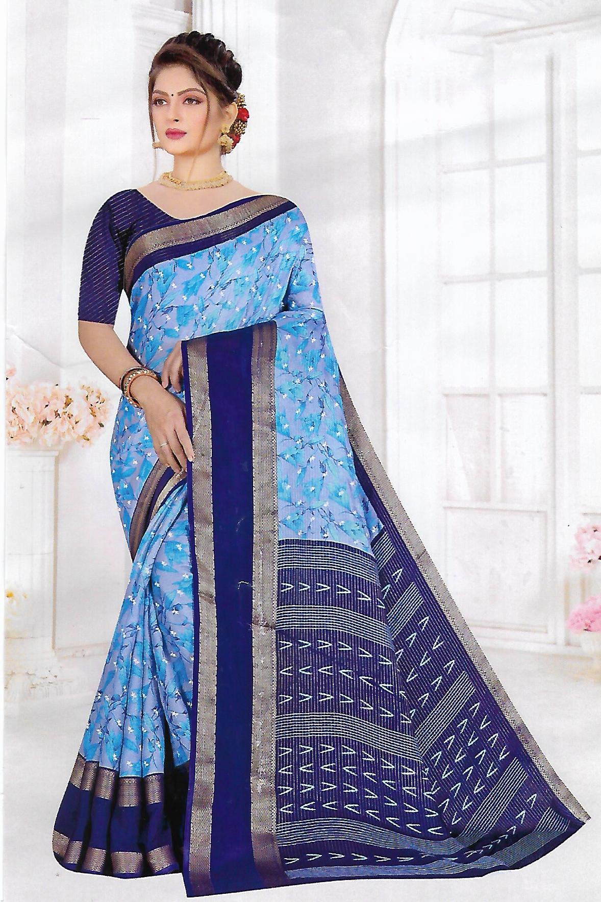 FANCY SYNTHETIC SAREE
