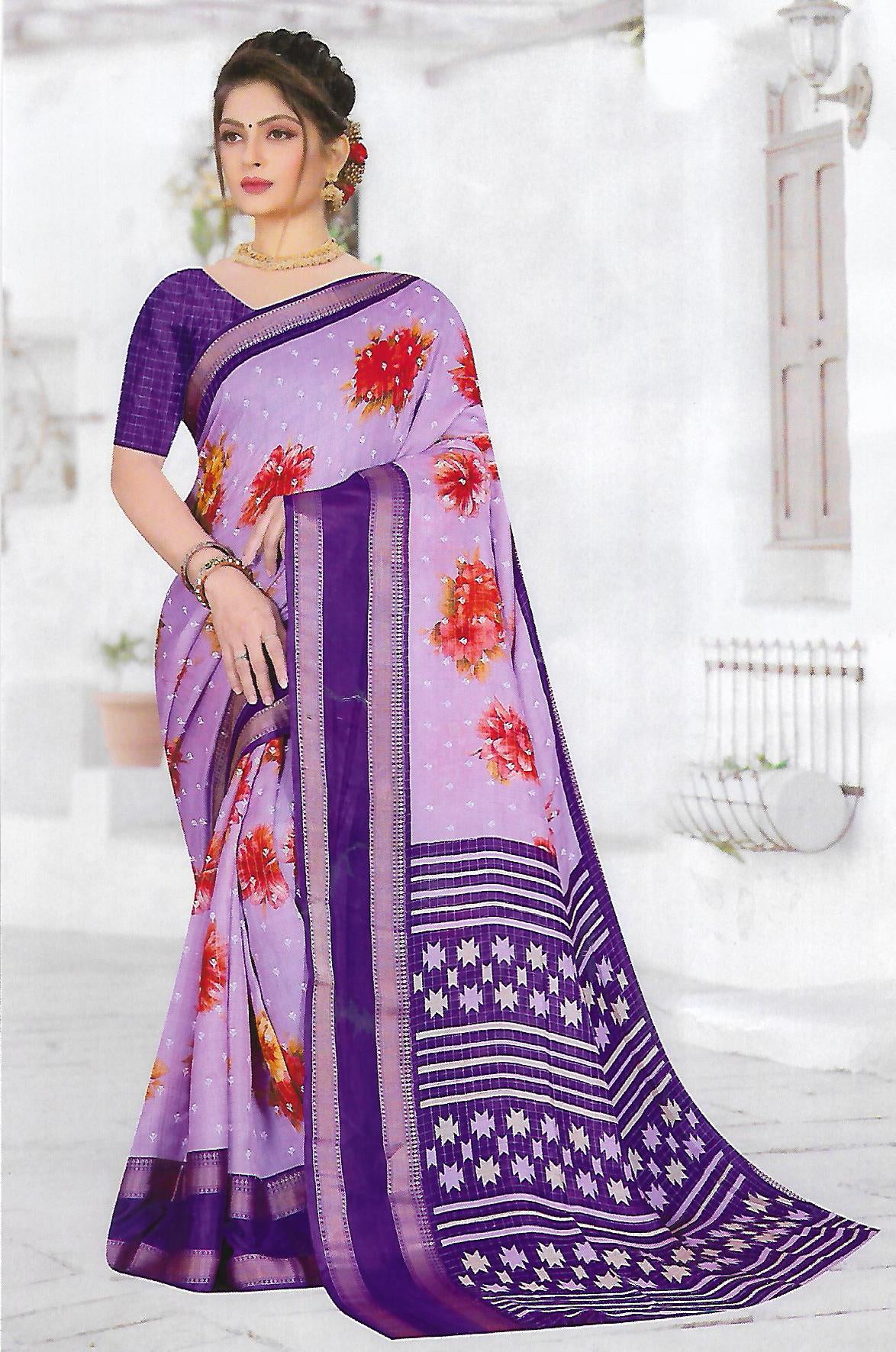 FANCY SYNTHETIC SAREE