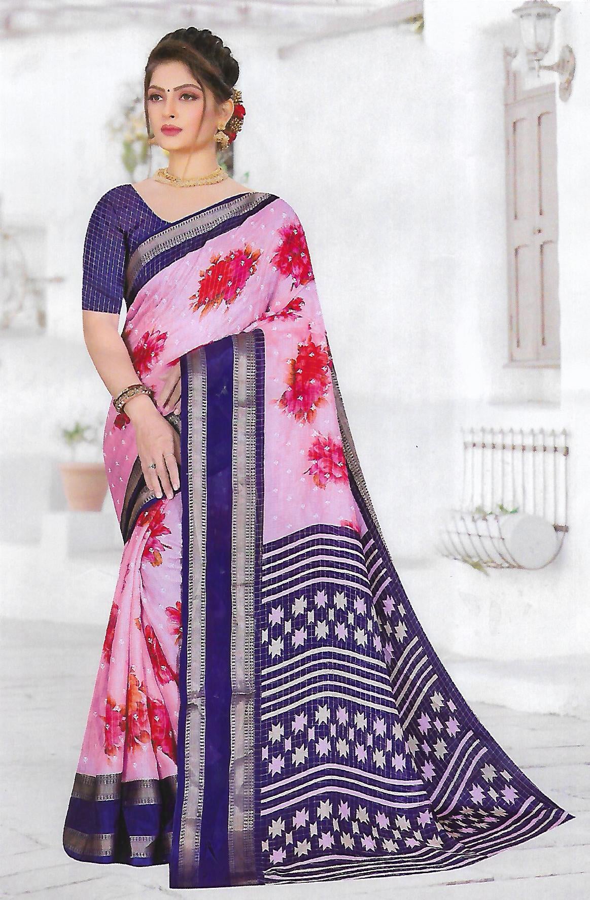 FANCY SYNTHETIC SAREE