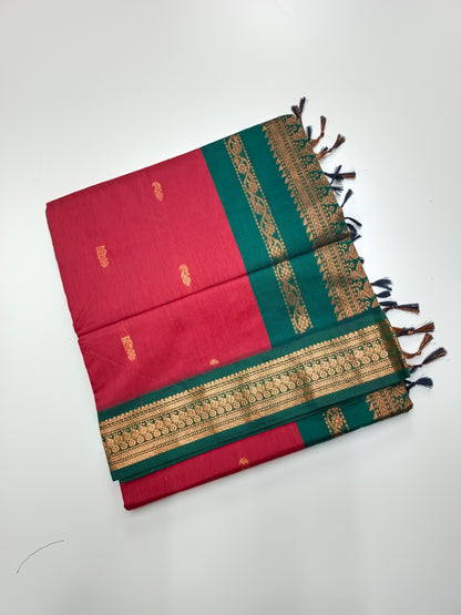 FANCY KALYANI COTTON SAREE