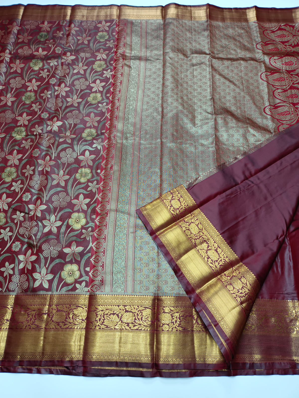 FANCY BROCADE SAREE