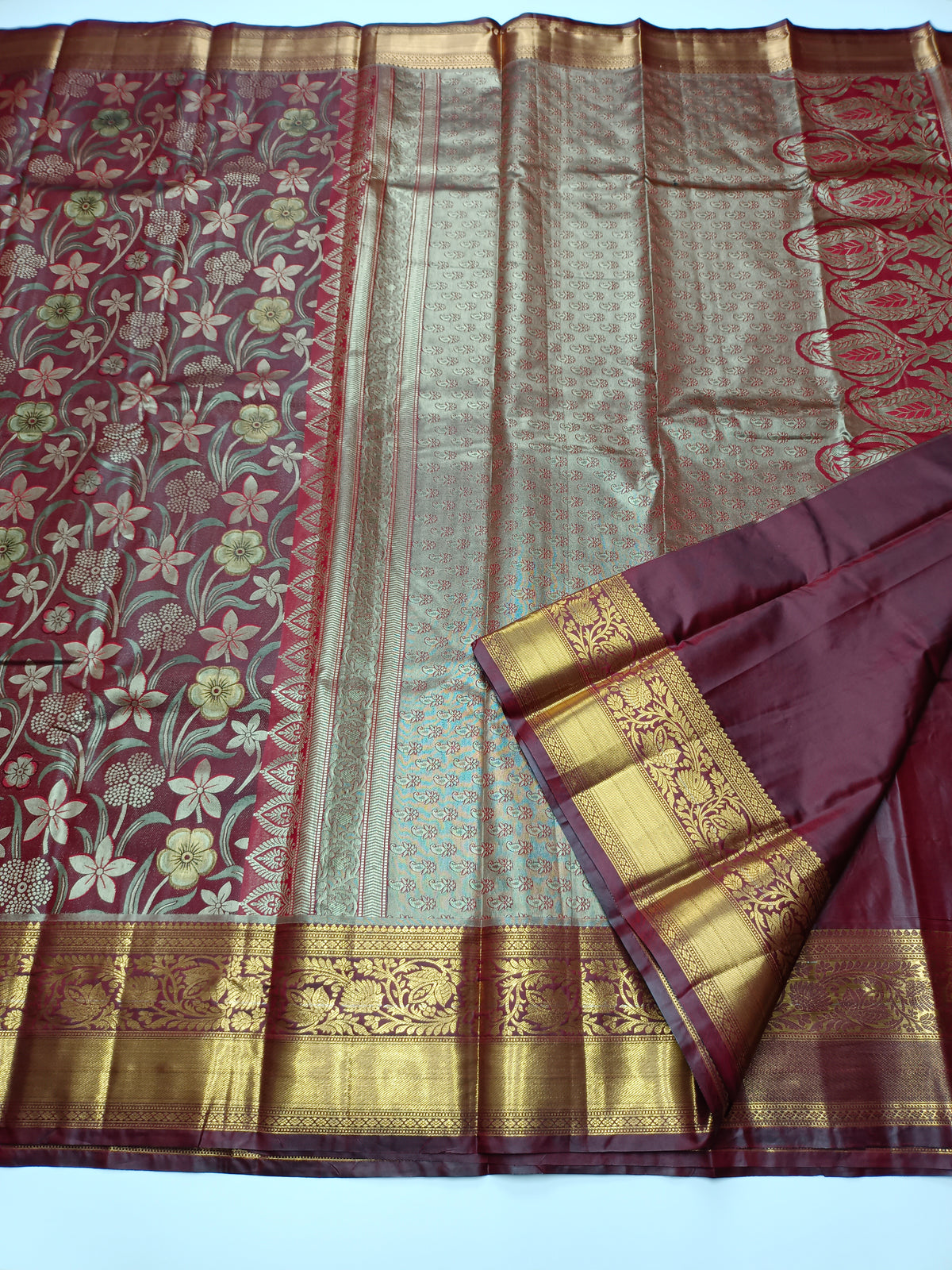 FANCY BROCADE SAREE